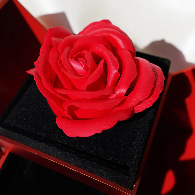 Regalo especial - Rosa eterna y collar "A Mi Hija"